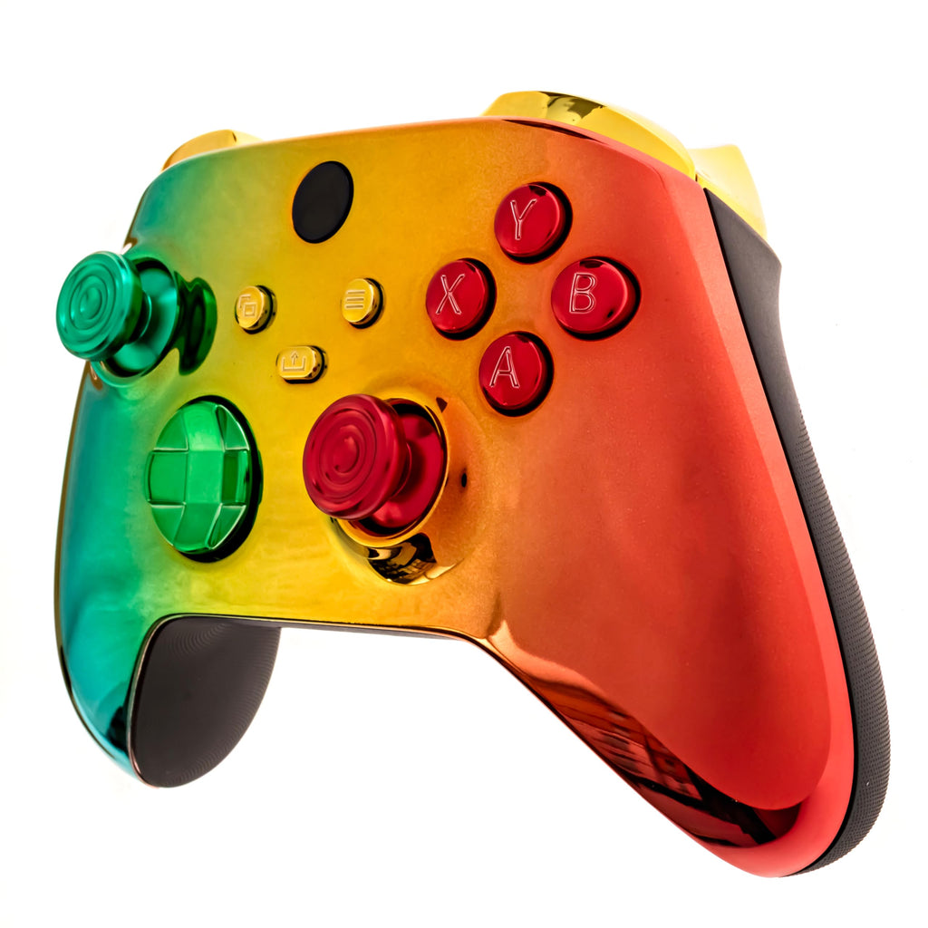 Crazy Controllerz Customz Series Custom Wireless Controller for Xbox One Series X S PC - Sunburst Design