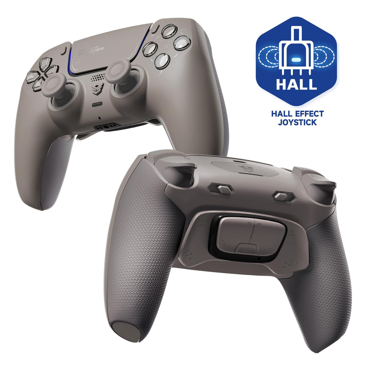 HEXGAMING ULTIMATE PRO Controller Compatible with ps5, Chaos Black