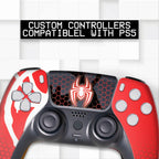 Spiider-Man Morales Custom PS-5 Controller Wireless for Play-Station 5