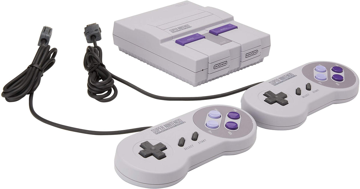 Nintendo Super Entertainment System SNES Classic Edition with Two 6-ft. Extension Cable [video game]