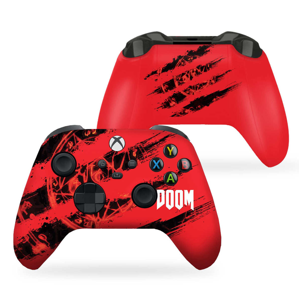 Morrtal Kommbat Retrro Kombattoon Custom X-box Controller Wireless
