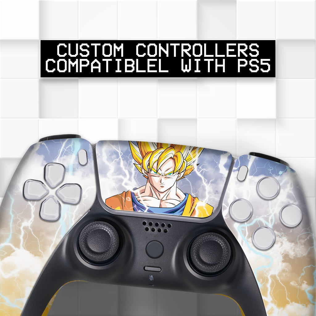 D. B. Z. Go-Ku Custom PS-5 Controller Wireless for Play-Station 5 Console