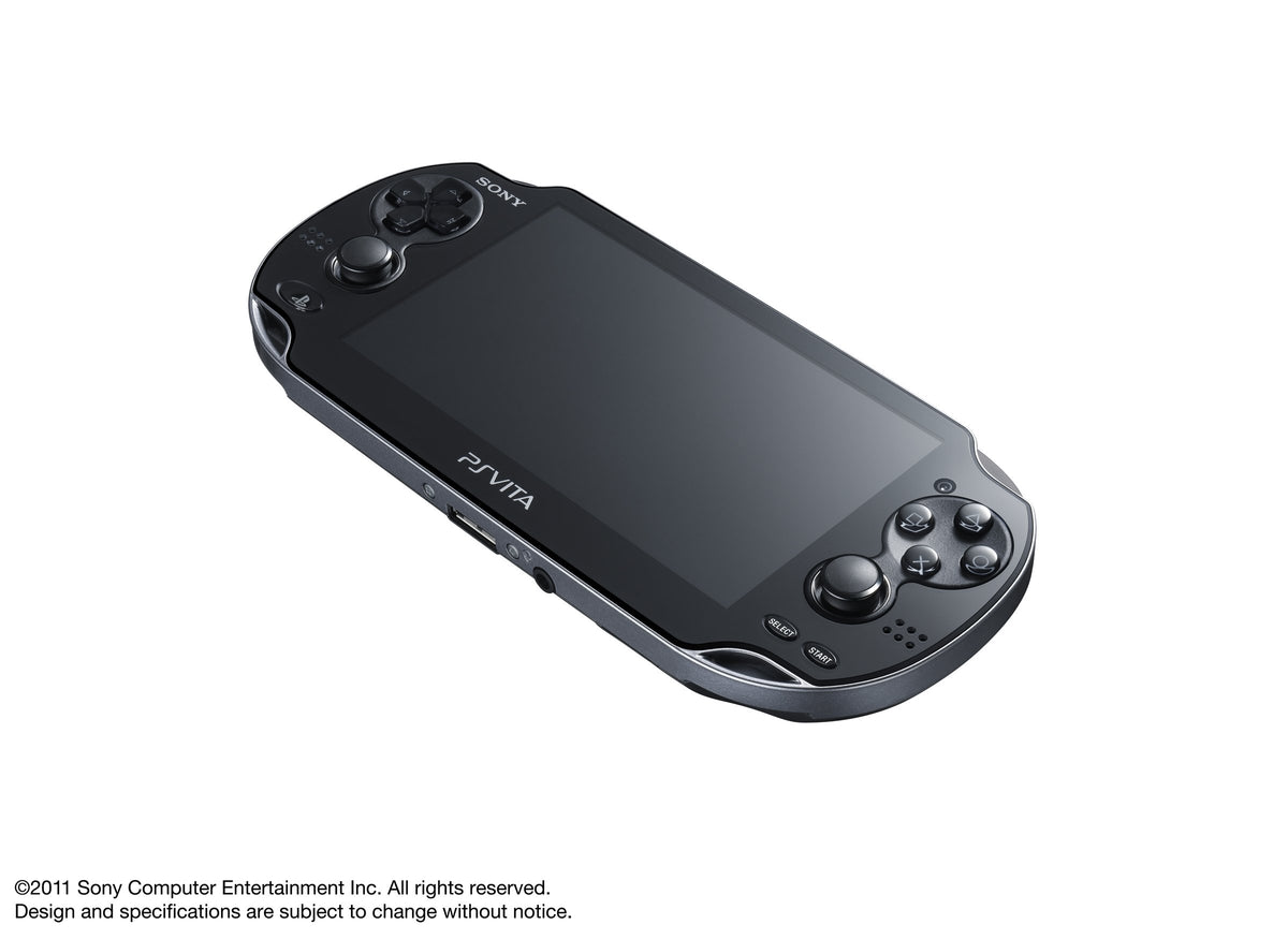 Sony PlayStation Vita 3G / Wi-Fi Model Crystal Black Limited Edition PCH-1100AB01