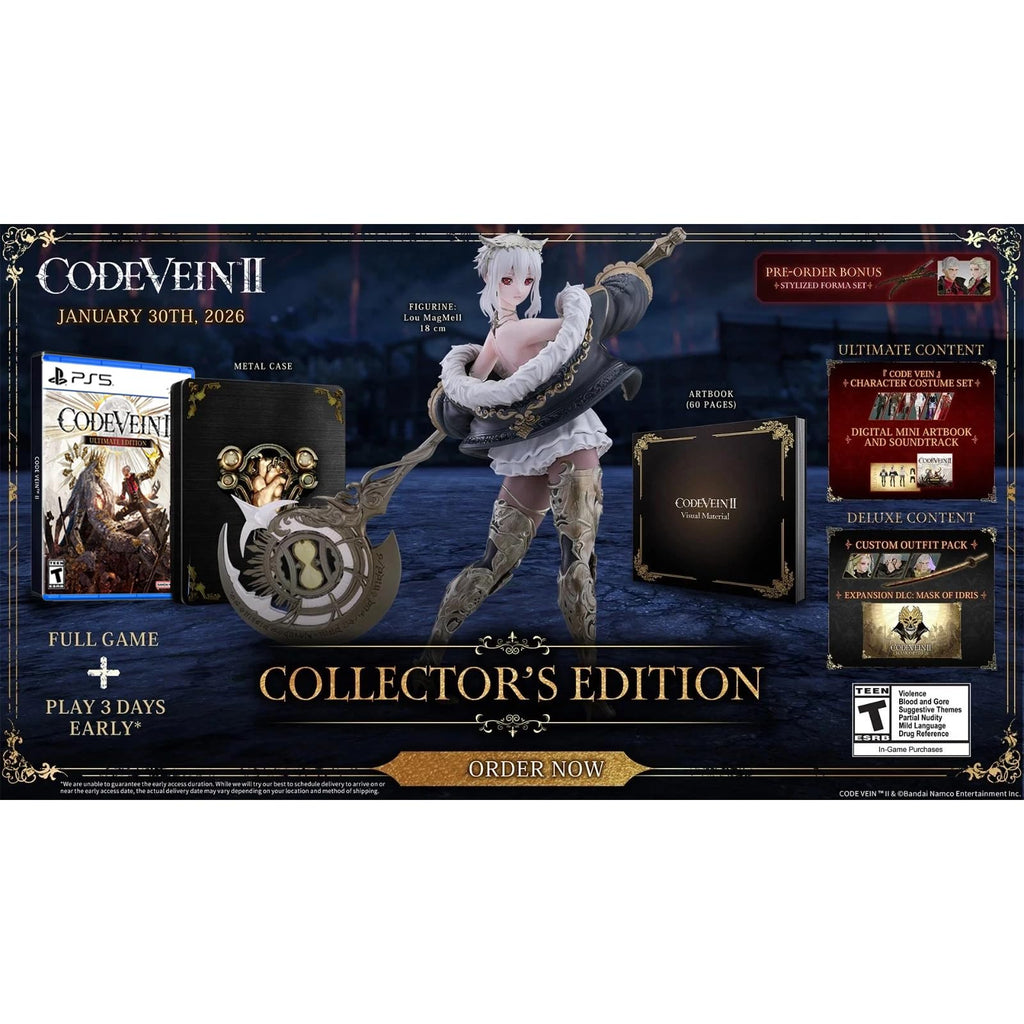 CODE VEIN II Collectors Edition PS5