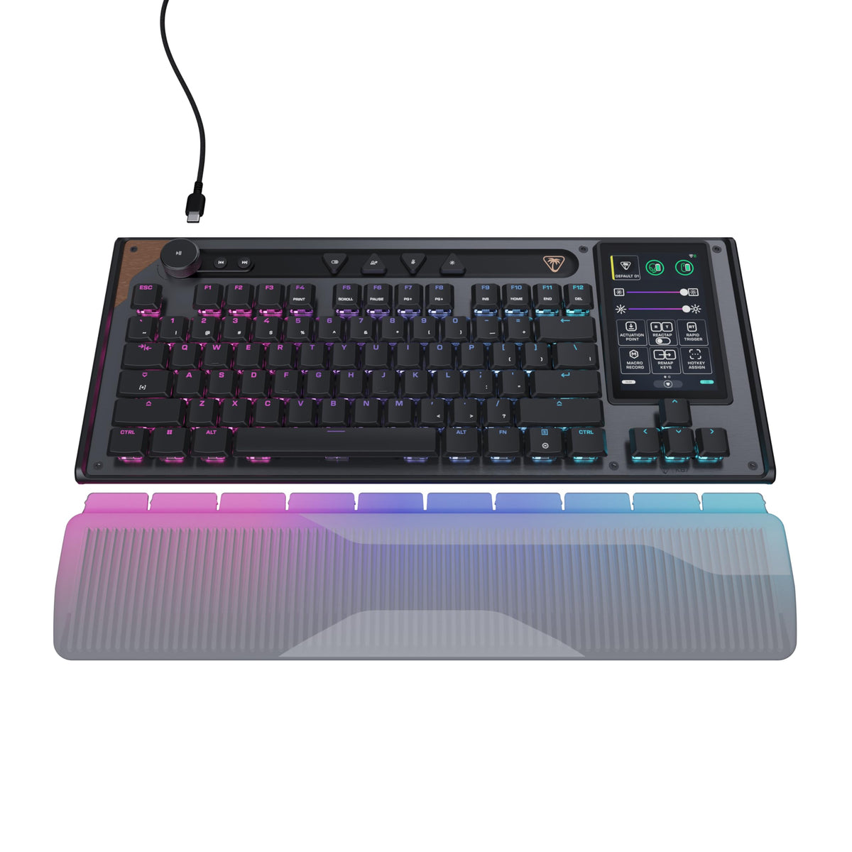 Turtle Beach Command Series KB7 TKL Wired Hall-Effect PC Gaming Keyboard