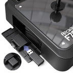 MAYFLASH Arcade Stick F700 for PS5, PS4, Switch, Switch 2, Windows, Apple, Android and more. Fight Stick Support Wireless Bluetooth, 2.4G Receiver and Wired Connection