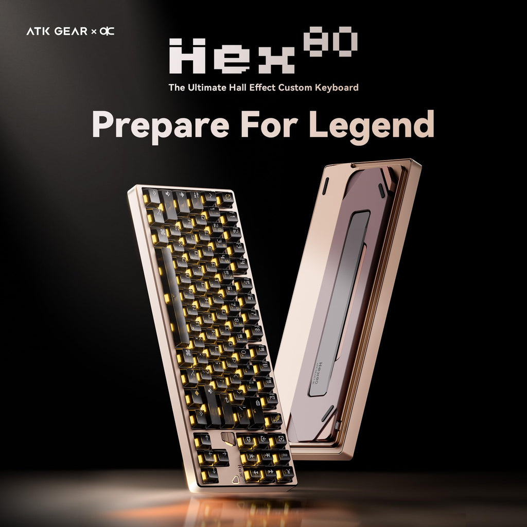 ATK Hex80 80% Wired Hall Effect Gaming Keyboard