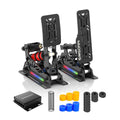 SIMSONN PRO X Ultra Sim Racing Pedals PC Racing Simulator Load Cell HE Hydraulic Pedals Support Haptic Reactor (PRO X Ultra P3-H3)