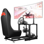 DIWANGUS Stable Racing Simulator Cockpit for Logitech, Thrustmaster, MOZA