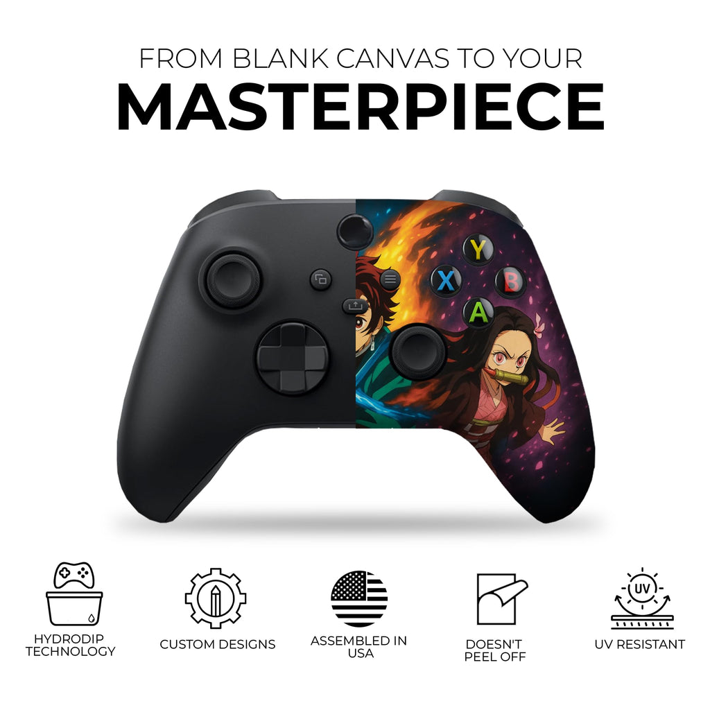 Demmon Slayyer Anime Custom X-box Controller Wireless for X-box Series X/S