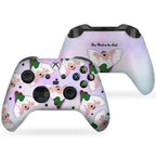 Psychedelic Mushrooms Customised Wireless Controller by BCB. Original X-box Controller Compatible with X-box One/Series X & S Console. Customized with Water Transfer Printing (Not a Skin)