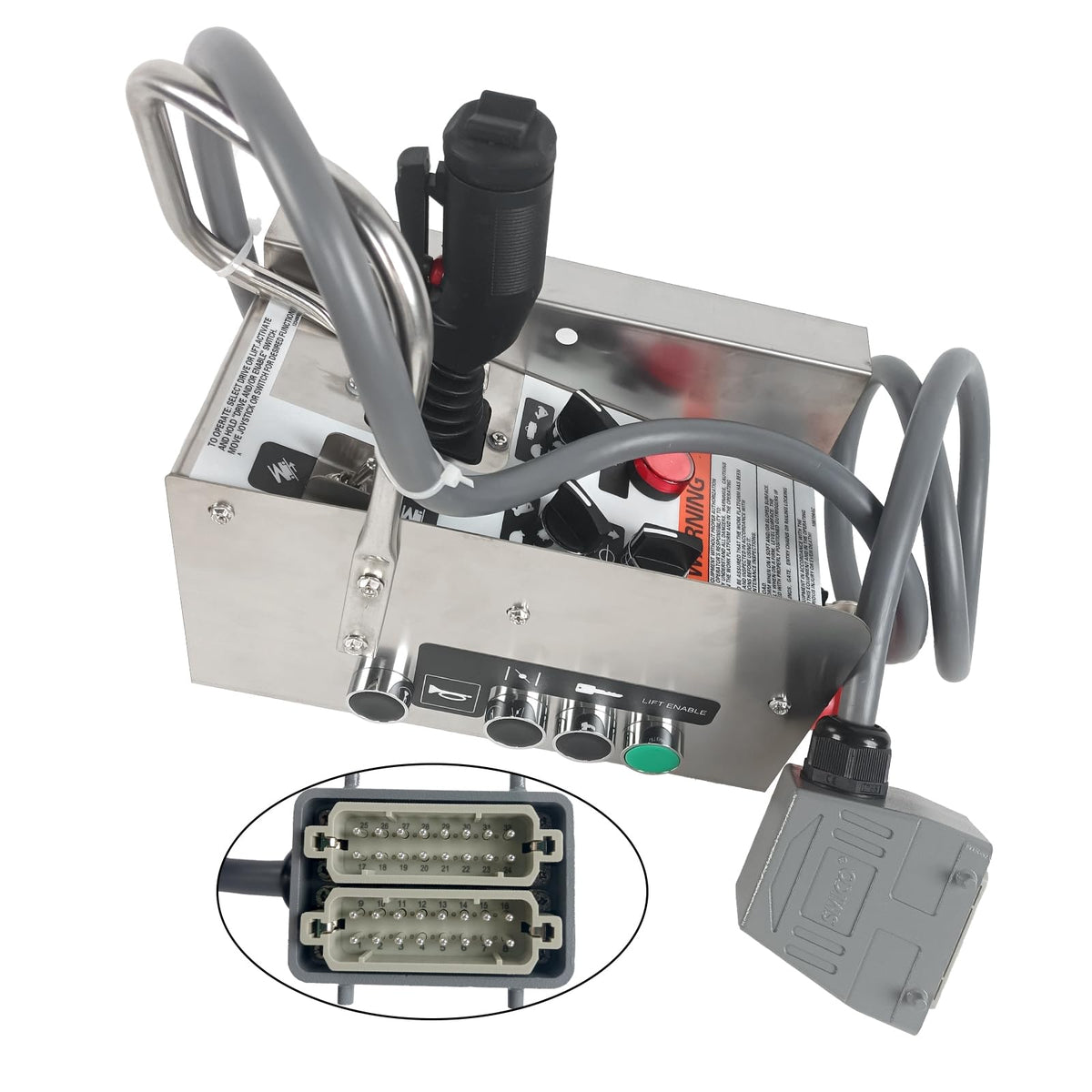 Control Box Assembly With Joystick 400091 400091AJ for Skyjack Scissor Lift SJ600 SJ800 Series SJ7027RT SJ7127RT SJ7135RT 7027