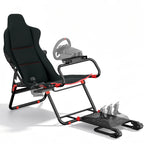 RACGTING Foldable Sim Racing Cockpit with Seat, Touring & Open-Wheel Modes