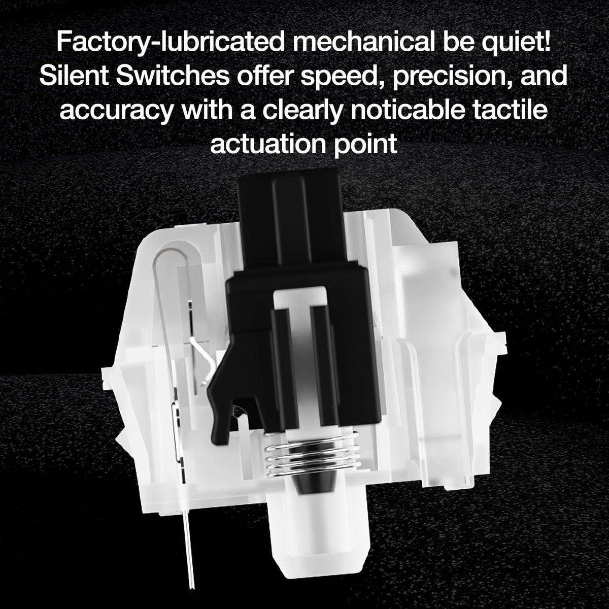 be quiet! Dark Mount Tactile, Gaming Keyboard, Mechanical Silent Switches