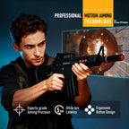 MYKEMETEK Professional FPS Motion Controller Compatible for PS4 - Precision Aiming, Immersive Gunfight Experience, Authentic Feedback, 10-Hr Runtime, 2.4 GHz Wireless, Supports ALL FPS Games like Call of Duty and Battlefield