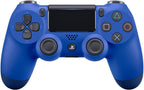 Sony PlayStation 4 Pro 1TB Two Controller Bundle: PlayStation 4 1TB Pro Console Jet Black, 2 DUALSHOCK 4 Wireless Controllers (Renewed)