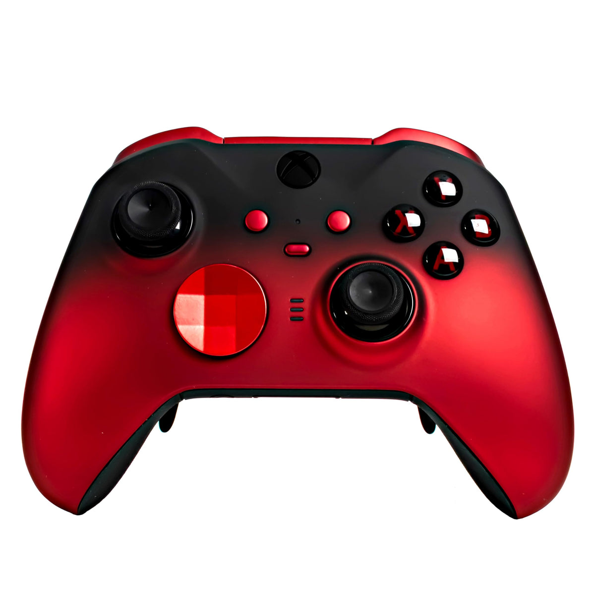 Xbox Elite Series 2 Custom Soft Touch Controller - Soft Touch Feel, Added Grip, Neon Orange Color - Compatible with Xbox One, Series X, Series S