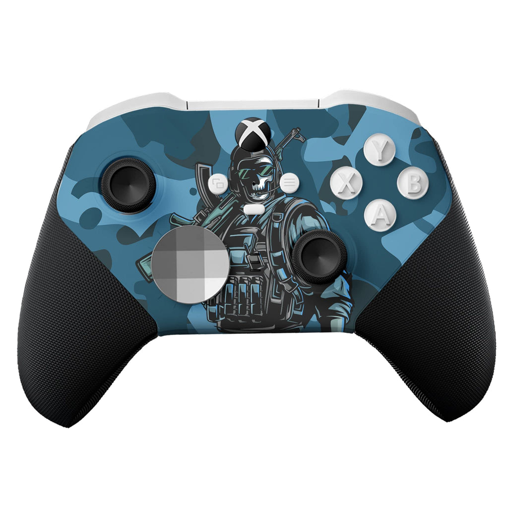 DreamController Cherry Blossom X-box Elite Controller Series 2 Limited Edition Custom Elite Series 2 Controller for X-box One/Series X/S. with Advanced Hydro-Dip Paint Technology (Not Just a Skin)