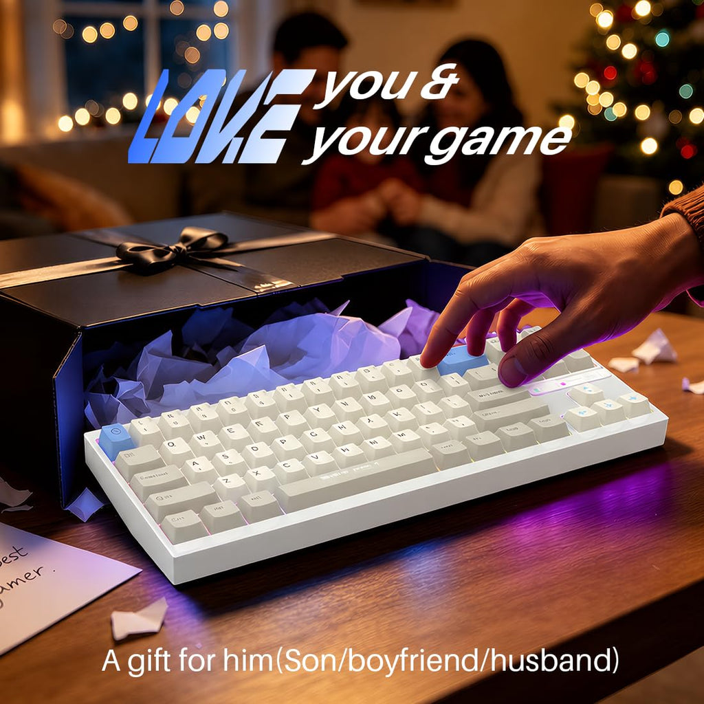 70% Springless TMR Gaming Keyboard,Custom CNC 0.005mm RT Updatable