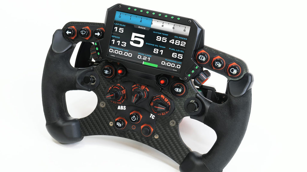 BrainExploder Screen for Fanatec ClubSport Steering Wheel Formula V2.5 (LED Pass Though)