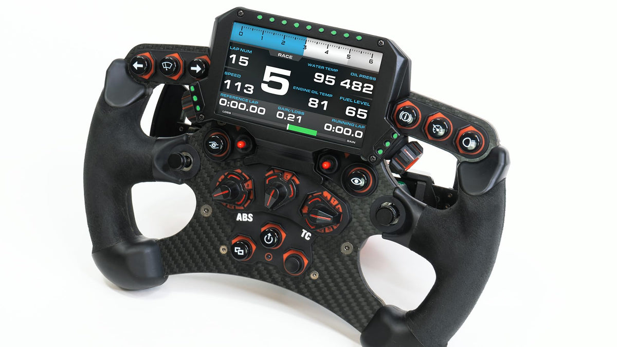 BrainExploder Screen for Fanatec ClubSport Steering Wheel Formula V2.5 (LED Pass Though)