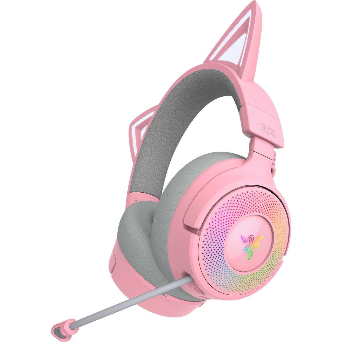Razer Kraken Kitty V3 Pro Wireless RGB Gaming Headset, Pink