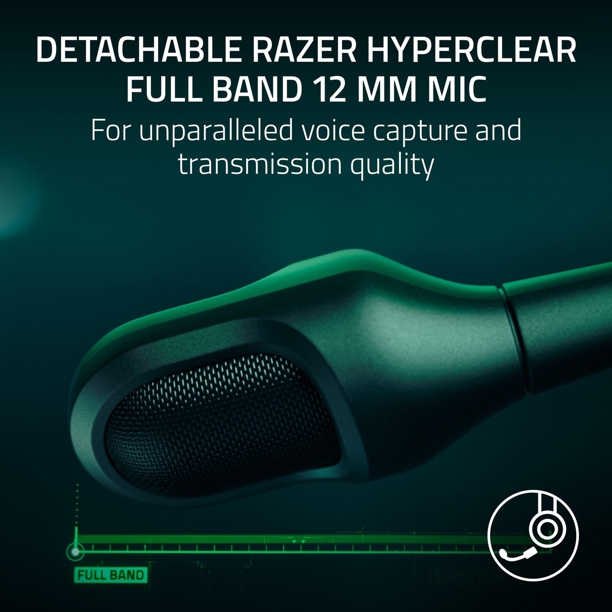 Razer BlackShark V3 Pro Wireless ANC Gaming Headset for Xbox: Full Band Mic - 50mm Drivers - 2.4 GHz, Bluetooth, USB, 3.5mm - Works with PC, Mac, PS5, Nintendo Switch - Black (Renewed)
