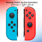 Nintendo Switch with Neon Blue and Neon Red Joy‑Con V2 (Red & Blue Switch)