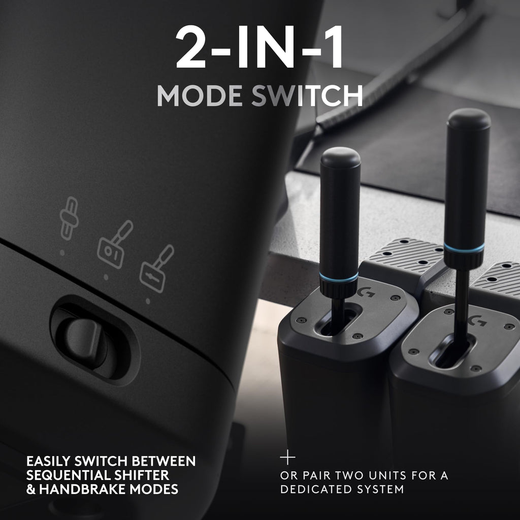 Logitech G RS Sim Racing Shifter & Handbrake (With Mode Switching)