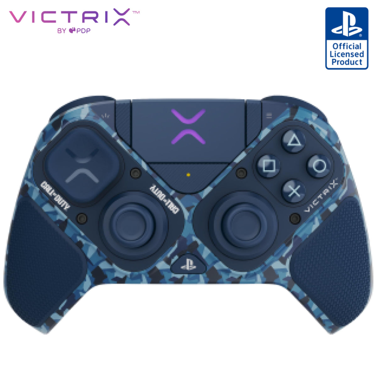 PDP Victrix Pro BFG Wireless Gaming Controller for Playstation 5 / PS5, PS4, PC, Modular Esports Gamepad, Remappable Buttons, Customizable Triggers/Paddles/D-Pad/Fightpad, PC App, White (Renewed)