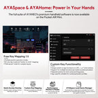 AKNES AYANEO Pocket AIR Mini Retro Handheld Game Console, 3G+64G