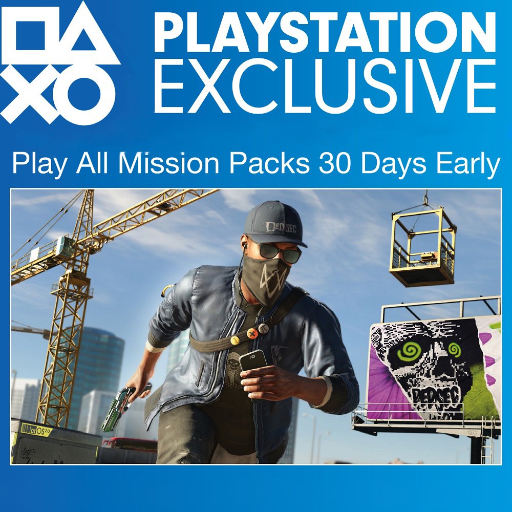 Watch Dogs 2: Gold Edition (Includes Extra Content + Season Pass subscription) - PlayStation 4