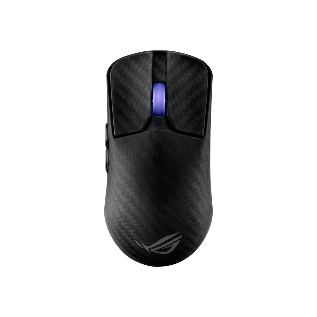 ASUS ROG Harpe Ace Extreme Wireless Esports Gaming Mouse – Carbon Fiber Build, 47g Lightweight, Tri-Mode Connectivity, 42K DPI, up to 70Hr Battery, Glass Skates, Pro-Approved, PC/Mac Support - Black
