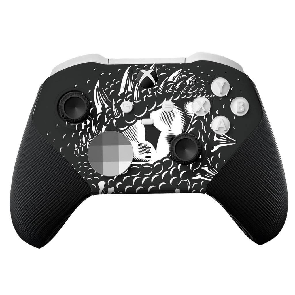 DreamController Cherry Blossom X-box Elite Controller Series 2 Limited Edition Custom Elite Series 2 Controller for X-box One/Series X/S. with Advanced Hydro-Dip Paint Technology (Not Just a Skin)