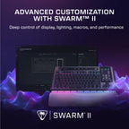 Turtle Beach Command Series KB7 TKL Wired Hall-Effect PC Gaming Keyboard