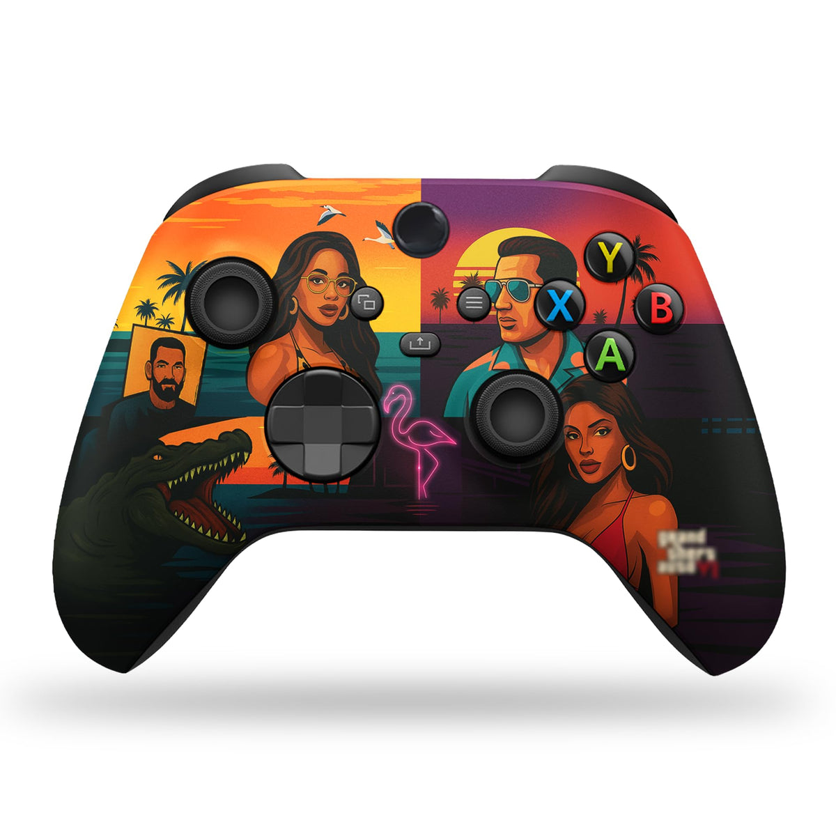 G. T. A. 6 Video Game Custom X-box Controller Wireless for X-box Series X/S