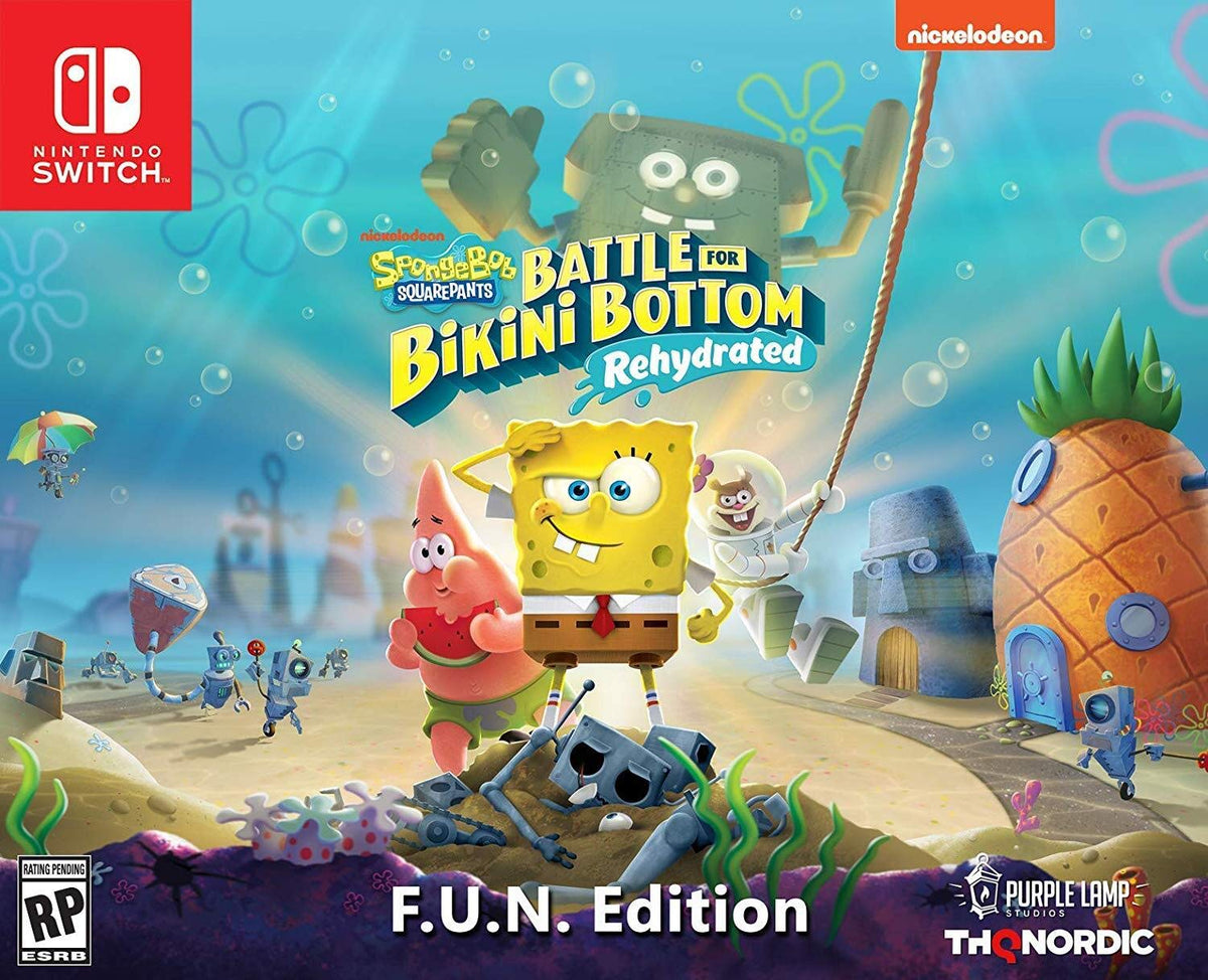 Spongebob Squarepants: Battle for Bikini Bottom - Rehydrated - F.U.N. Edition - PlayStation 4
