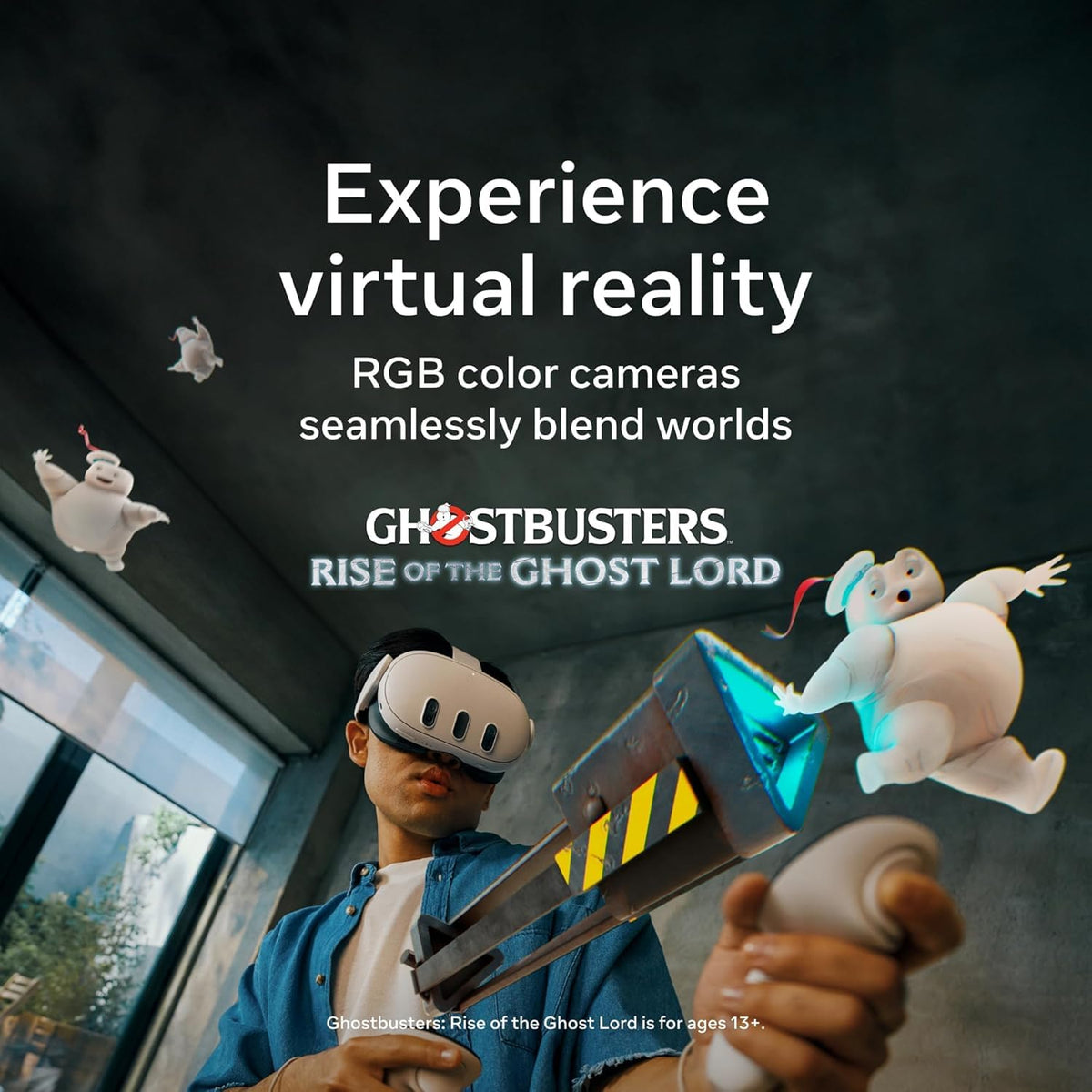 Meta Quest 3 128Gb – bahnbrechende Mixed Reality – leistungsstarke Technologie – Asgarth's Wrath 2 Bundle