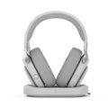 Fractal Design Scape Dark - Wireless PC Gaming Headset - Detachable Flip-to-Mute Microphone with Noise Cancellation - Battery Life Up to 40 Hours - Configurable Ambient Lighting - Black