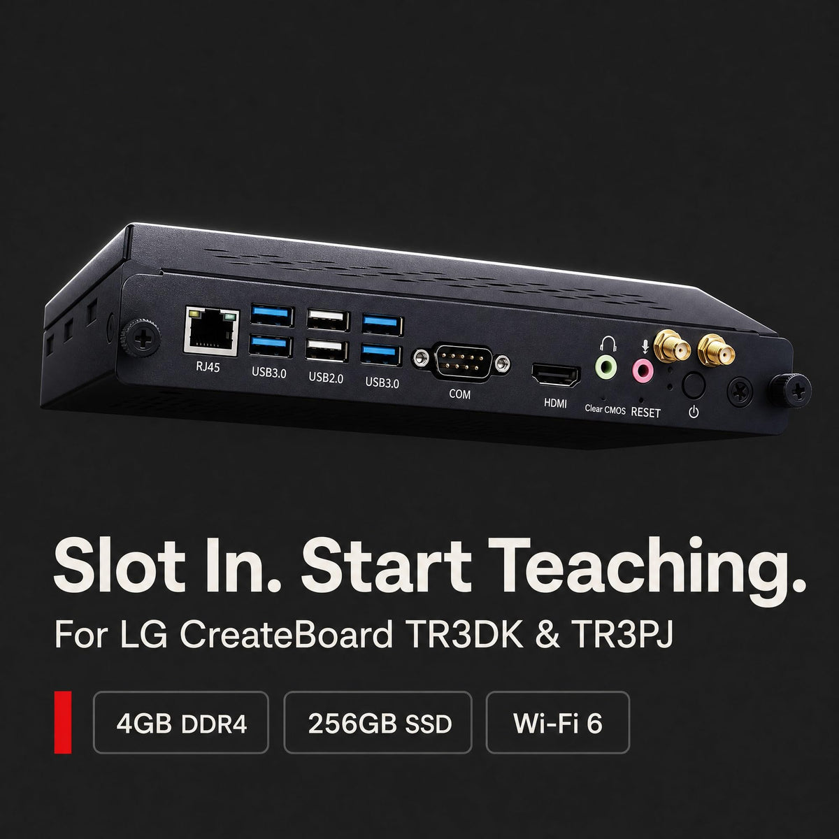 LG chromeOS Flex Certified OPS Slot-in Device for CreateBoard