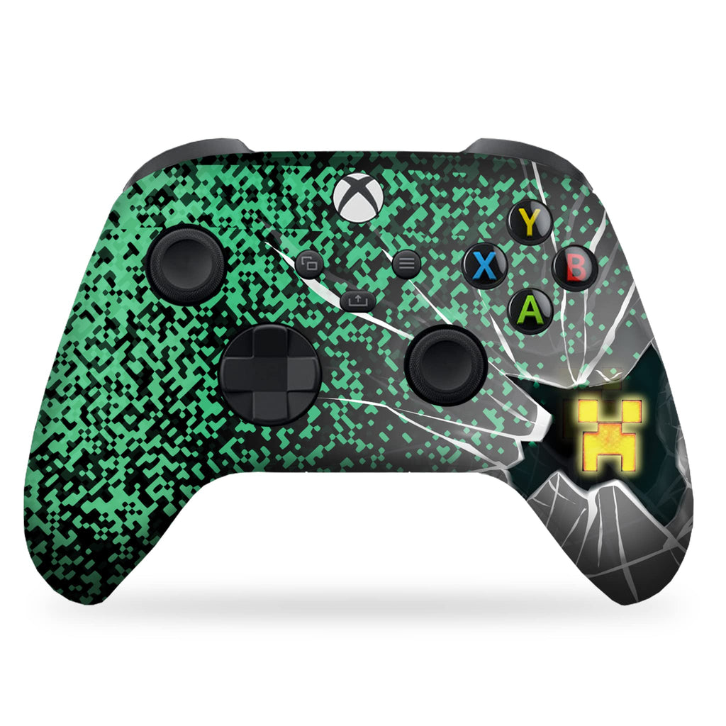 Neon Abyyss Video Game Custom X-box Controller Wireless for Series X/S