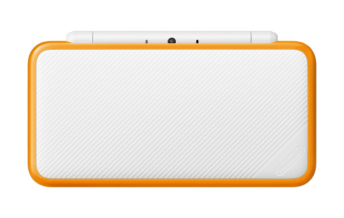 Nintendo New 2DS XL - White + Orange (Renewed) [video game]