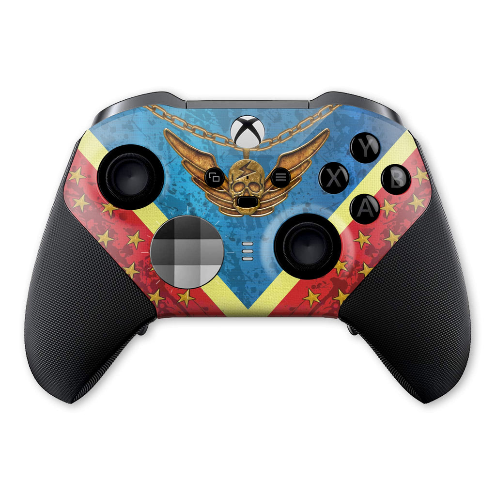 DreamController Cherry Blossom X-box Elite Controller Series 2 Limited Edition Custom Elite Series 2 Controller for X-box One/Series X/S. with Advanced Hydro-Dip Paint Technology (Not Just a Skin)
