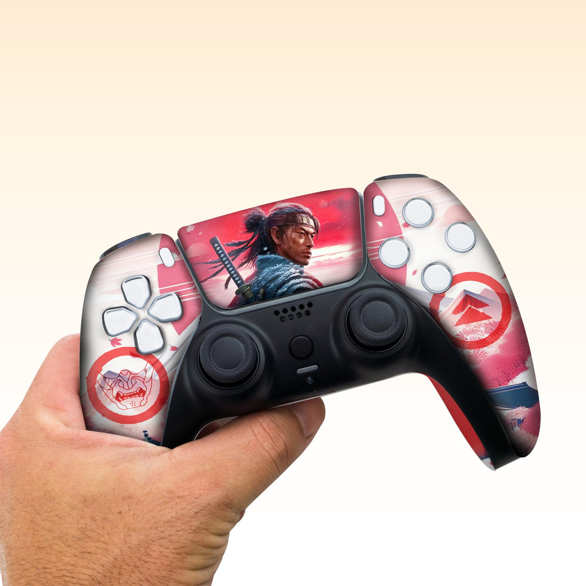 Ghost of Tshushiima Custom PS-5 Controller Wireless for Play-Station 5