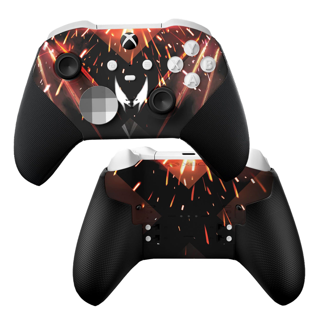 DreamController Cherry Blossom X-box Elite Controller Series 2 Limited Edition Custom Elite Series 2 Controller for X-box One/Series X/S. with Advanced Hydro-Dip Paint Technology (Not Just a Skin)