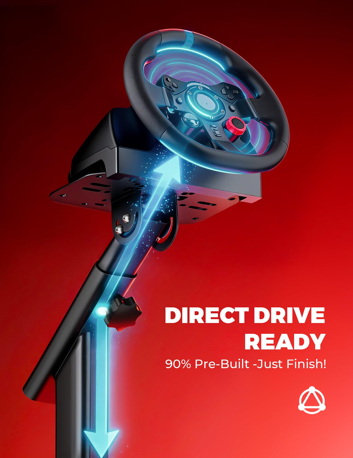 Racing Simulator Cockpit, Foldable for Logitech, PS5/PS4/Xbox/PC