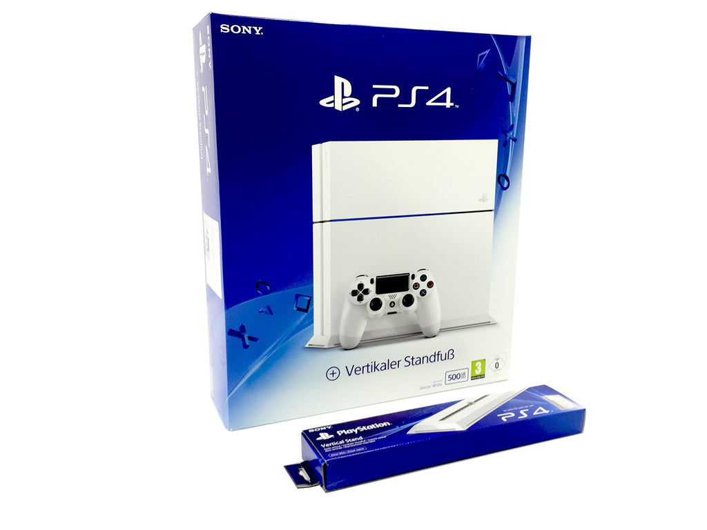 Sony Playstation 4 w/ Accessories, 500GB, CUH-1115A - Glacier White