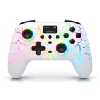 Morostron Interactive Screen Wireless Gaming Controller for PC/Switch/Switch 2/iOS/Android,Hall Effect Stick & Trigger,RGB Lighting,Remappable Buttons,[ios]
