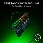 Razer Huntsman V3 Pro TKL 8KHz Esports Gaming Keyboard, Black