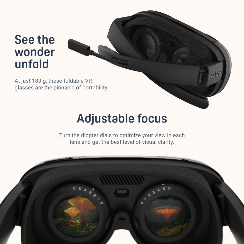 HTC Vive Flow Virtual Reality Headset with Controller